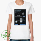 Женская футболка органик