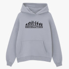 Толстовка худи оверсайз