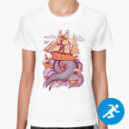 Женская спортивная футболка