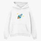 Толстовка худи оверсайз