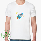 Мужская футболка органик