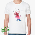 Мужская футболка органик