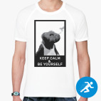 Мужская спортивная футболка