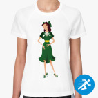 Женская спортивная футболка