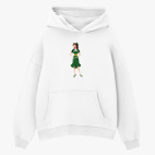 Толстовка худи оверсайз