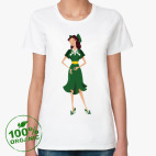 Женская футболка органик