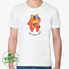 Мужская футболка органик