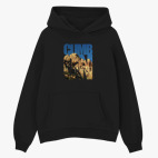 Толстовка худи оверсайз