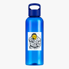 Прозрачная спортивная бутылка