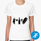 Женская спортивная футболка