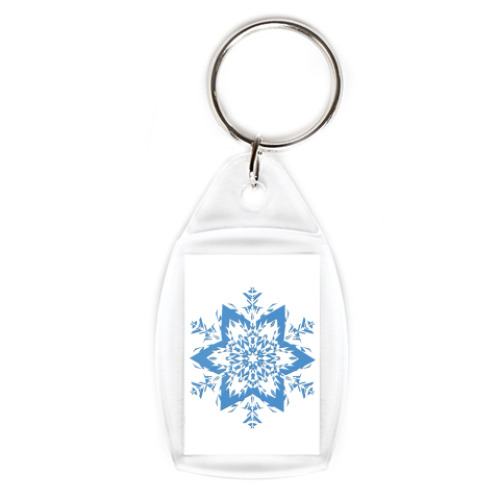 Брелок с принтом Снежинка