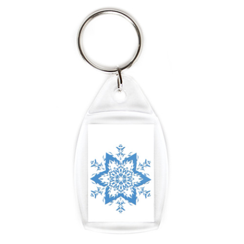 Брелок с принтом Снежинка