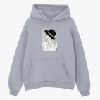 Толстовка худи оверсайз