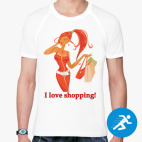 Мужская спортивная футболка