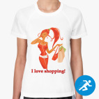 Женская спортивная футболка