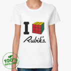 Женская футболка органик