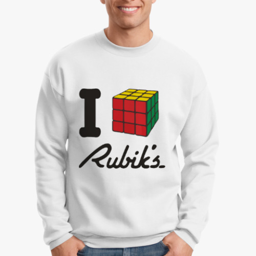 Свитшот с принтом Кубик Рубика | Rubiks Cube