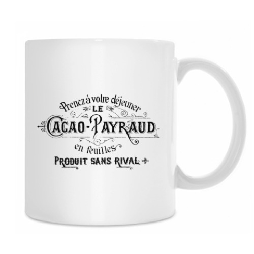 Кружка с принтом Какао