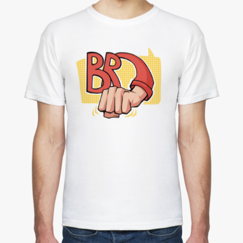 Футболка с принтом Братан