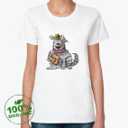 Женская футболка органик