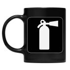 Кружка цветная UV-DTF