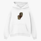 Толстовка худи оверсайз