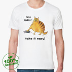 Мужская футболка органик