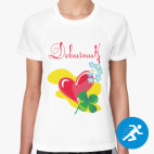 Женская спортивная футболка