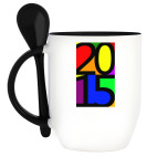 Кружка с ложкой