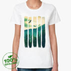 Женская футболка органик
