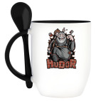 Кружка с ложкой