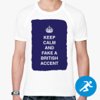 Мужская спортивная футболка