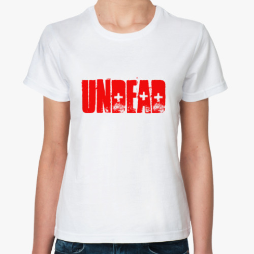 Классическая футболка undead