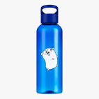 Прозрачная спортивная бутылка