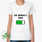 Женская футболка органик