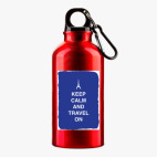 Металлическая бутылка 400 мл UV-DTF