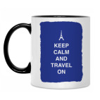 Кружка двухцветная