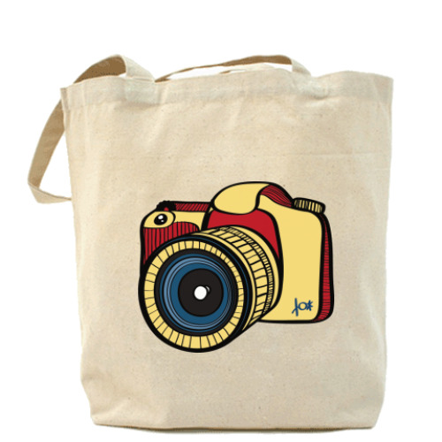 Сумка шоппер с принтом Фото