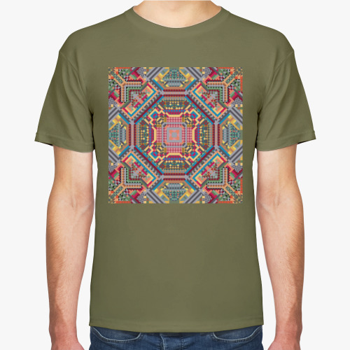 Футболка с принтом Умный и вечный