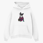 Толстовка худи оверсайз