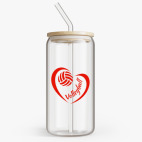 Банка с бамбуковой крышкой