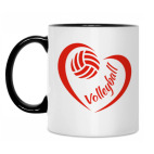 Кружка двухцветная