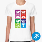 Женская спортивная футболка