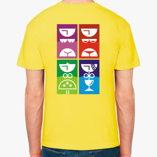 Футболка с принтом Шерше ля фам