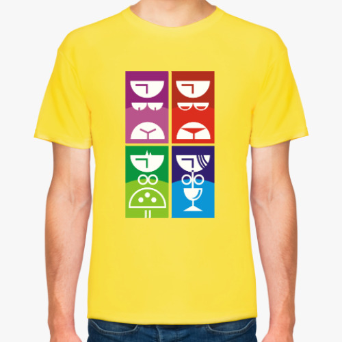 Футболка с принтом Шерше ля фам