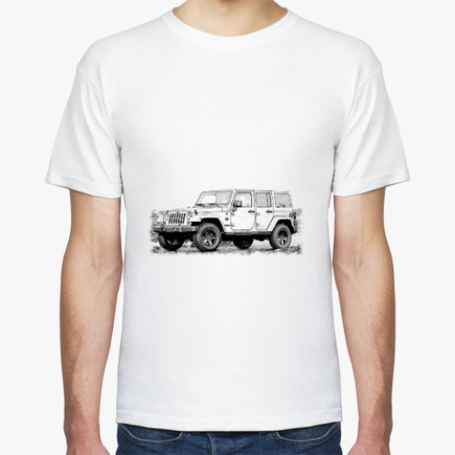 Футболка с принтом Джип