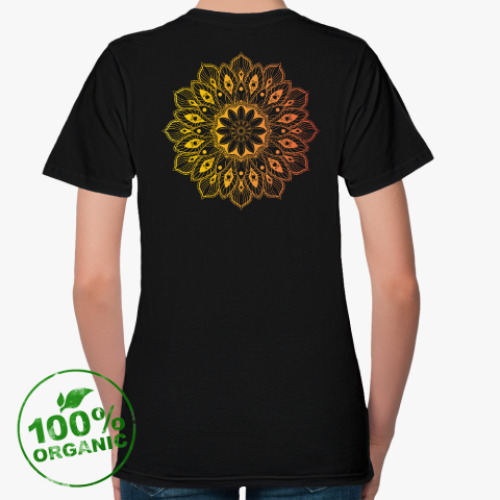 Женская футболка из органик-хлопка Узор, паттерн