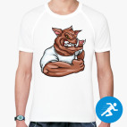 Мужская спортивная футболка