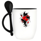 Кружка с ложкой