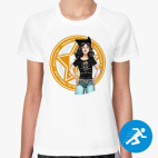 Женская спортивная футболка
